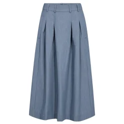 Co'couture nederdel - Elly Pleat dusty blue