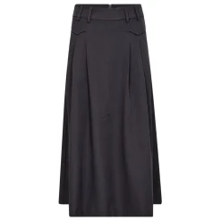 Co'couture nederdel - Luna Pocket Pleat mid grey