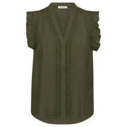 Co'couture top - Caryn Frill army