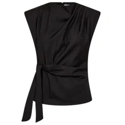 Co'couture top - Saga Pleat black