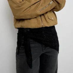 Co'couture tørklæde - Calin Crochet black