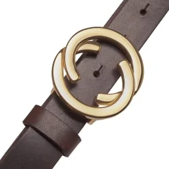 Depeche bælte - 14196 dark brown