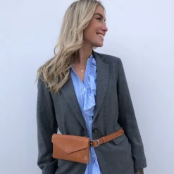 Depeche bumbag - Bæltetaske cognac