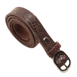 Depeche bumbag - Bæltetaske brown croco