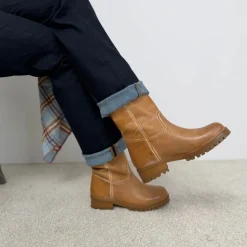 Dico støvler - Kimmi dark tan