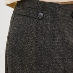 Five Units bukser - Emilia 110 Regular black coffee fusion