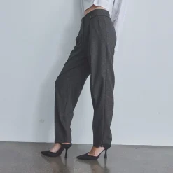 Five Units bukser - Emilia 110 Regular black coffee fusion