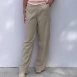 Five Units bukser - Linea Work Wide Fit natural