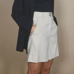 Five Units shorts - Laura Midi sand linen