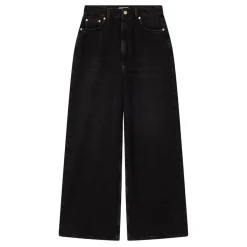 Ganni jeans - J1853 Soft Rigid Denim Baggy black washed