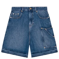 Ganni shorts - J1702 Light Denim mid blue vintage