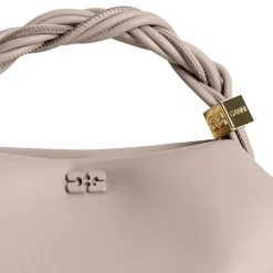 Ganni taske - A5245 Bou Bag oyster gray