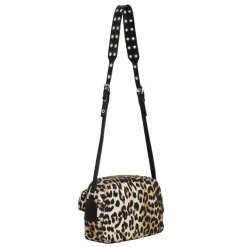 Ganni taske - A6535 Bucky Camera leopard
