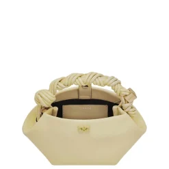 Ganni taske - B2100148 Bou Mini yellow cream