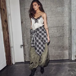 Haute L'amitié skjorte - Haute Check grey check