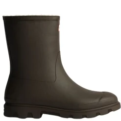 Hunter gummistøvler - Downpour Short Insulated chocolate brown