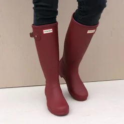 Hunter gummistøvler - Original Tall merlot