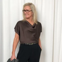 Imperial bluse - TK43 brown