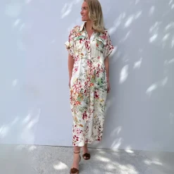 Imperial kjole AFCU panna/multicolor