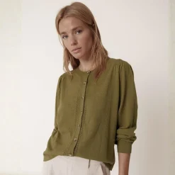 Indi & Cold cardigan - Chaqueta TK506 khaki