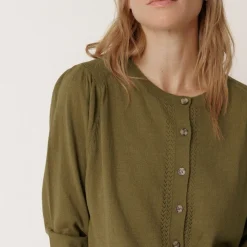 Indi & Cold cardigan - Chaqueta TK506 khaki