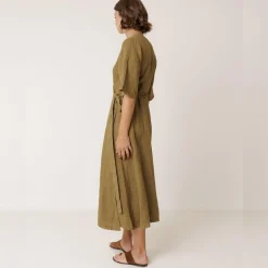 Indi & Cold kjole - Vestido CC255 khaki