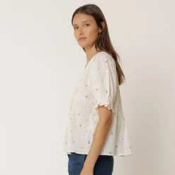 Indi & Cold skjorte - Camisa MC125 crudo