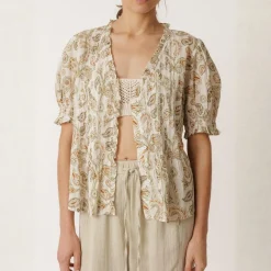 Indi & Cold skjorte - KI132 Camisa khaki