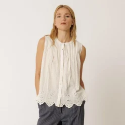 Indi & Cold top - Camiseta Sk431 crudo