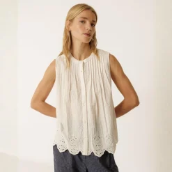 Indi & Cold top - Camiseta Sk431 crudo