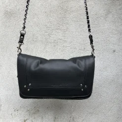 Jerome Dreyfuss taske - Bobi S agneau noir silver