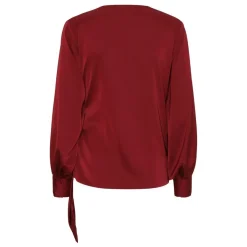 Karmamia Copenhagen bluse - Ines wine