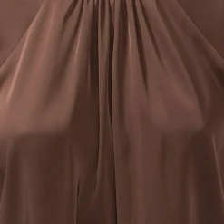 Karmamia Copenhagen bluse - Rachel semi rich brown