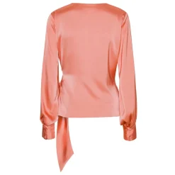 Karmamia Copenhagen bluse - Ines semi rich peach