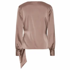 Karmamia Copenhagen bluse - Ines semi rich tan