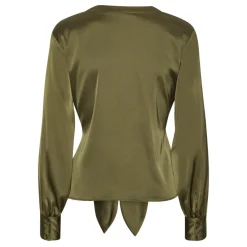 Karmamia Copenhagen bluse - Blair semi rich olive