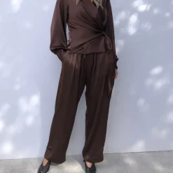 Karmamia Copenhagen bukser - Garcia semi rich brown