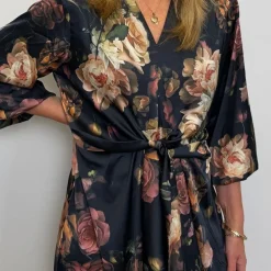 Karmamia Copenhagen kjole - Faye LS scarlett flower