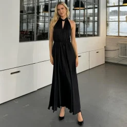 Karmamia Copenhagen kjole - Ava Maxi black