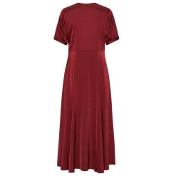 Karmamia Copenhagen kjole - Faye Maxi semi rich merlot