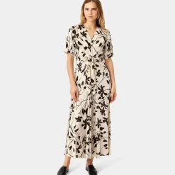 Karmamia Copenhagen kjole - Faye mono floral