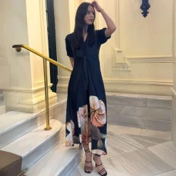 Karmamia Copenhagen kjole - Faye Maxi blossom