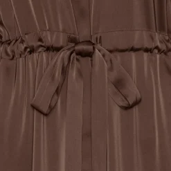 Karmamia Copenhagen kjole - Nakita semi rich brown