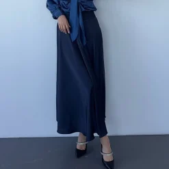 Karmamia Copenhagen nederdel - Savannah hammered sapphire