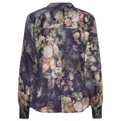 Karmamia Copenhagen skjorte - Cornelia indigo bloom