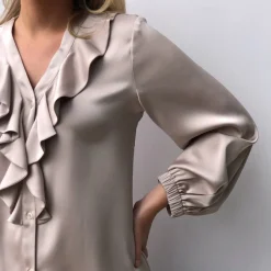 Karmamia Copenhagen skjorte - Sophia semi rich shell