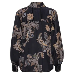 Karmamia Copenhagen skjorte - Noelle pearson paisley blue