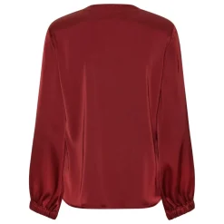 Karmamia Copenhagen skjorte - Sophia semi rich merlot