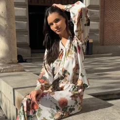 Karmamia Copenhagen skjorte - Amelia summer bloom