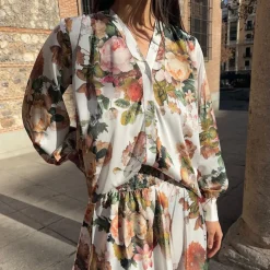 Karmamia Copenhagen skjorte - Amelia summer bloom